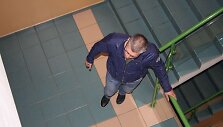 Už mirtimi pasibaigusios avarijos sukėlimą teisiamas Edvinas Jurkus i&scaron; teismo salės bėgte i&scaron;bėgo.