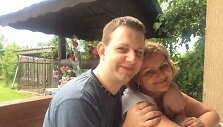 Vaidotas Banys su mama Zofija