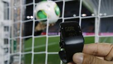 &bdquo;GoalRef&ldquo; vartų linijos technologijos demonstravimas