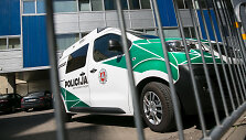 Policijos ekspertų automobilis