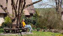 Vilniečiai &scaron;iluma džiaugiasi Vilniaus universiteto botanikos sode