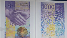Naujasis 1000 &Scaron;veicarijos frankų banknotas