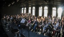 Pernai &Scaron;iuolaikinės dramaturgijos skaitymai sulaukė daug žiūrovų