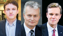 15min.lt koliažas/ Linas Kojala/ Gitanas Nausėda/ Gabrielius Landsbergis