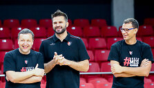 Antanas Guoga, Linas Kleiza ir Darius Gudelis