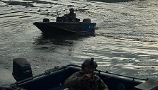 Ukrainos kariai keliasi per Dnieprą