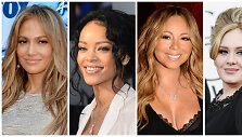 Jennifer Lopez, Rihanna, Mariah Carey ir Adele