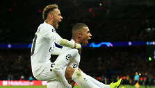 Neymaras ir Kylianas Mbappe
