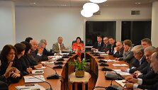 Susitikimas žemės ūkio ministerijoje