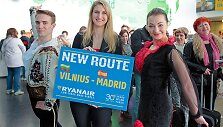 Skrydžiai i&scaron; Vilniaus į Madridą bus vykdomi keturis kartus per savaitę