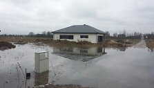 Paskendusi Sodų gatvė Al&scaron;ėnų seniūnijoje