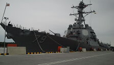 Klaipėdoje prisi&scaron;vartavo JAV karo laivas &bdquo;USS OSCAR AUSTIN&ldquo;