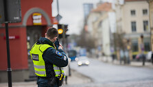 Klaipėdos senamiestyje vietomis greitis ribojamas iki 20 kilometrų per valandą.