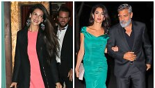 Tala Alamuddin Le Tallec, Amal Clooney ir George'as Clooney