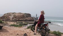 Taghazouto kaimas Maroke