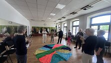 Lietuvos &scaron;okio-judesio terapijos asociacijos organizuoti užsiėmimai Vilniaus senjorėms