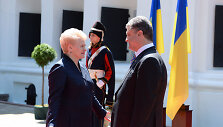 Dalia Grybauskaitė ir Petro Poro&scaron;enka