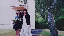 Eglė su mama Elvyra