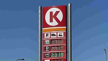 Degalų kainos Circle K degalinėje Tūkstantmečio g. Vilniuje kovo 10 d.