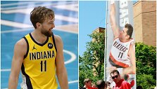 Domantas Sabonis pakartojo savo tėvo Arvydo Sabonio rezultatyvumo rekordą NBA.