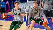 Rokas Jokubaitis ir Ignas Brazdeikis Kelno arenoje