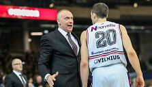 Rimas Kurtinaitis ir Jimmy Baronas