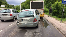 Avarijoje apgadintas &bdquo;Renault Scenic&ldquo;