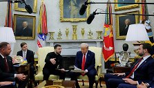 Volodymyras Zelenskis ir Donaldas Trumpas