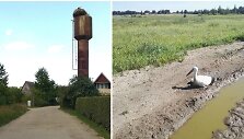 Kėdainiuose, Gandrų krantinėje, ant vandens bok&scaron;to gandralizdyje buvo įsipainiojęs gandras. Jį gelbėjo ugniagesiai. Dar vieną gandrą vadavo Gyvūnų gerovės tarnyba &bdquo;Pifas&ldquo;. Nusilpęs pauk&scaron;tis ilgą laiką gulėjo baloje. 