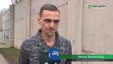 Nerijus Bartkevičius sužeistas nežymiai