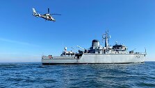Lietuvos, NATO sąjungininkų laivų bei orlaivių pratybos Baltijos jūroje