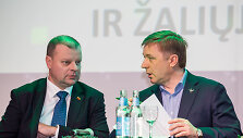 Saulius Skvernelis ir Ramūnas Karbauskis