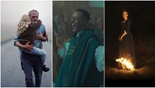 Kadrai i&scaron; filmų &bdquo;Balta balta diena&ldquo;, &bdquo;Kristaus kūnas&ldquo;, &bdquo;Liepsnojančios moters portretas&ldquo;