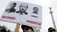 Protestuotojas Ukrainoje