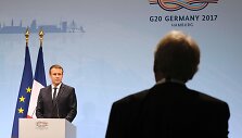 E.Macronas G-20 susitikime Hamburge