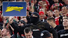 Vengrijos sirgaliai i&scaron;niekino Ukrainos vėliavą