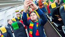 &bdquo;&Scaron;imtmečio&ldquo; skrydžio akimirka 