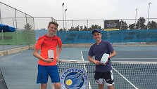 Justas Trainauskas ir Nikita Petrusenko
