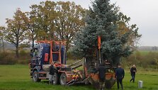 Kalėdinė žaliaskarė &scaron;aknis įleido ir Velžyje
