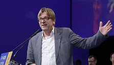 Liberalų ir demokratų aljanso &bdquo;Už Europą&ldquo; kandidatas, buvęs Belgijos premjeras Guy Verhofstadtas