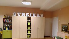 Streikas Klaipėdos darželyje