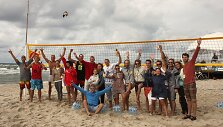 &bdquo;Neringa FM Beachball CUP&ldquo; tinklinio rungtynių akimirka