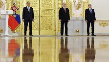 Sergejus Lavrovas, Vladimiras Putinas, Jurijus U&scaron;akovas