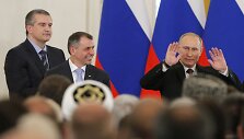 Sergejus Aksionovas, Vladimiras Konstantinovas ir Vladimiras Putinas