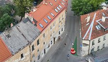 Sostinės Paupio gatvėje tęsiamas i&scaron;manus eismo testavimas