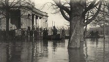 Pavasario potvynis Vilniuje. 1931 m. Lietuvos dailės muziejaus, Edmundo Zdanovskio nuotr.