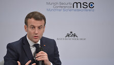 E.Macronas Miuncheno saugumo konferencijoje