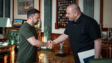 Volodymyras Zelenskis ir Rustemas Umerovas