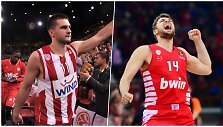 Linas Kleiza ir Sa&scaron;a Vezenkovas