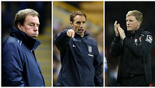 Harry Redknappas, Garethas Southgate​'as ir Eddie Howe'as